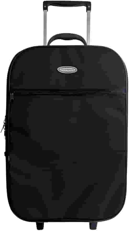Mala de viagem 23Kg Forrada e Resistente (Preto)