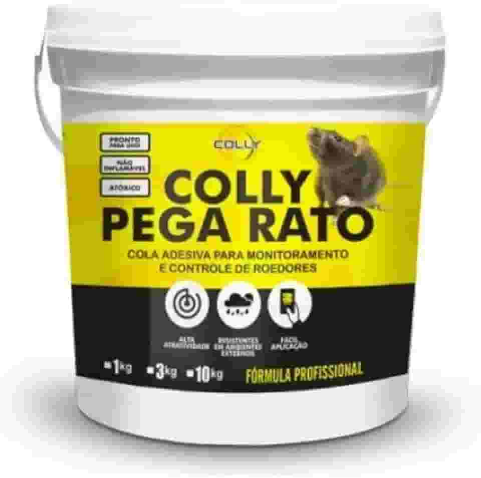 Ratoeira Cola Pega Rato Colly - 1kg