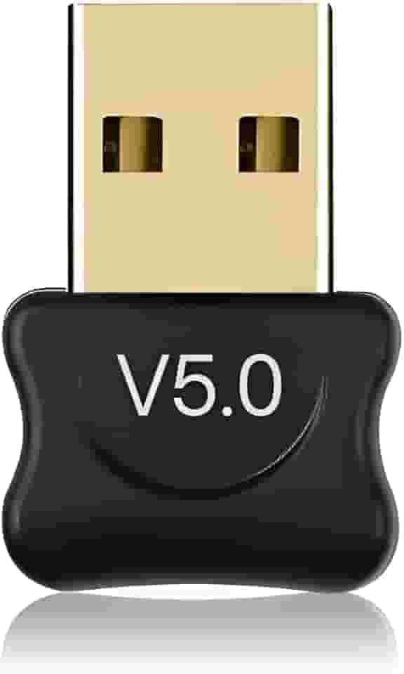 Adaptador Bluetooth 5.0 USB Receptor Dongle Para PC e Notebook Compatível Com Fone De Ouvido Mouse Teclado Windows Linux