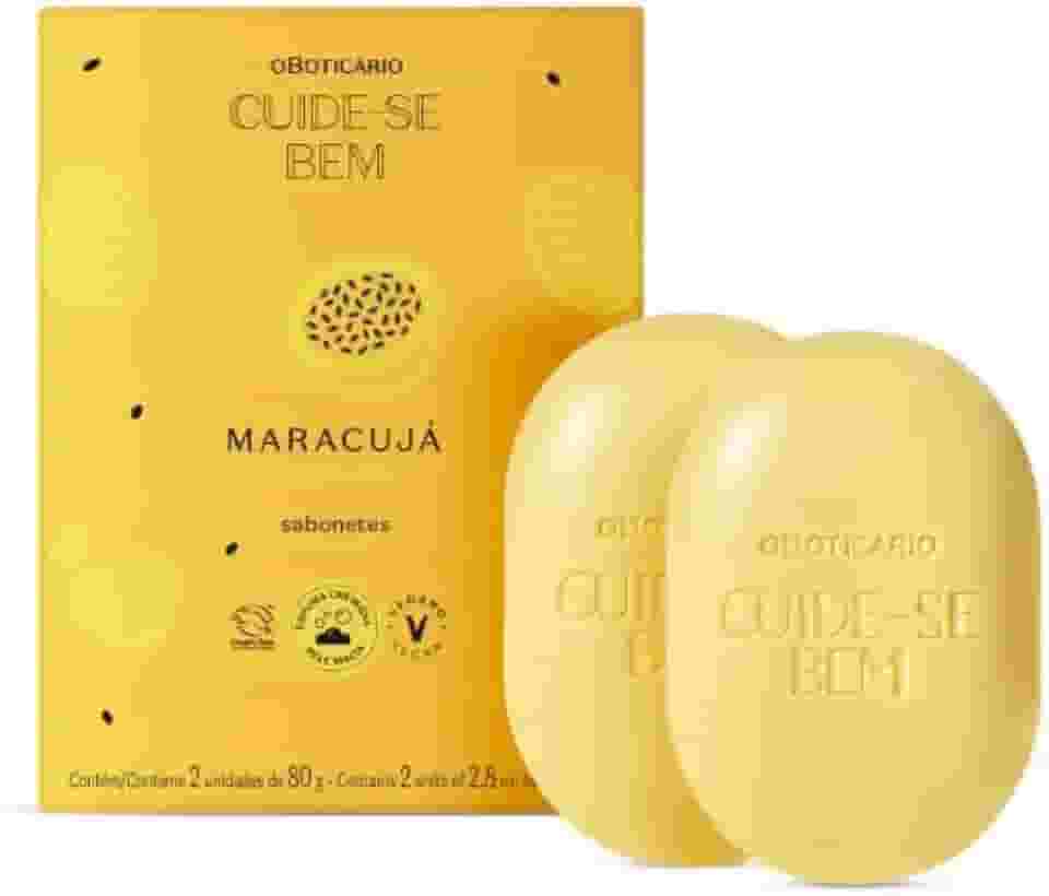 Sabonetes em Barra Cuide-se Bem Feira Maracujá 2x80g