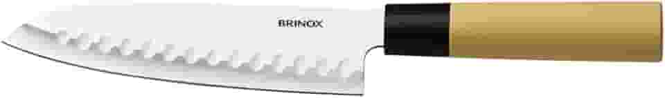 Faca Para Peixe E Legumes 7" Samurai Brinox Aço Inox