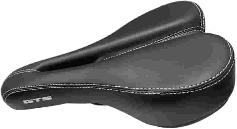 Banco Selim Vazado Gts Biketec Mtb Preto C/carrinho Confort