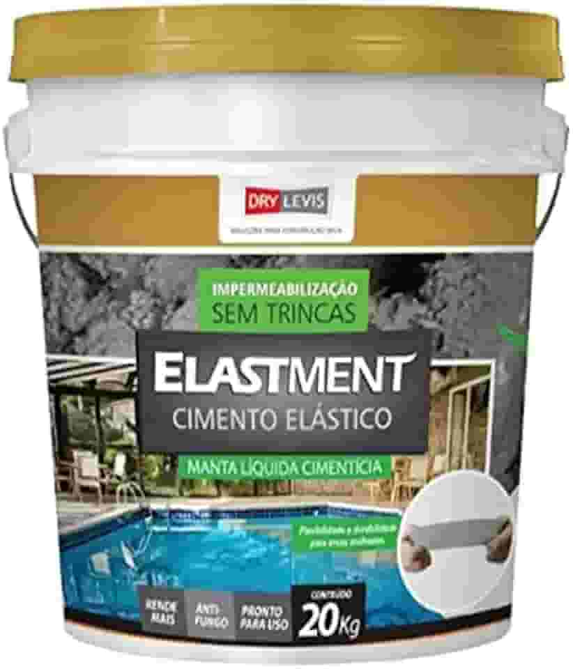 Manta Líquida Elastment Cimento Elástico 20kg Drylevis