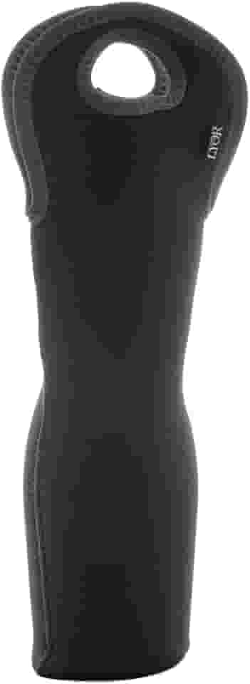LYOR - Bolsa Térmica em Neoprene Para 1 Garrafa de Vinho Preta 39 x 12Cm