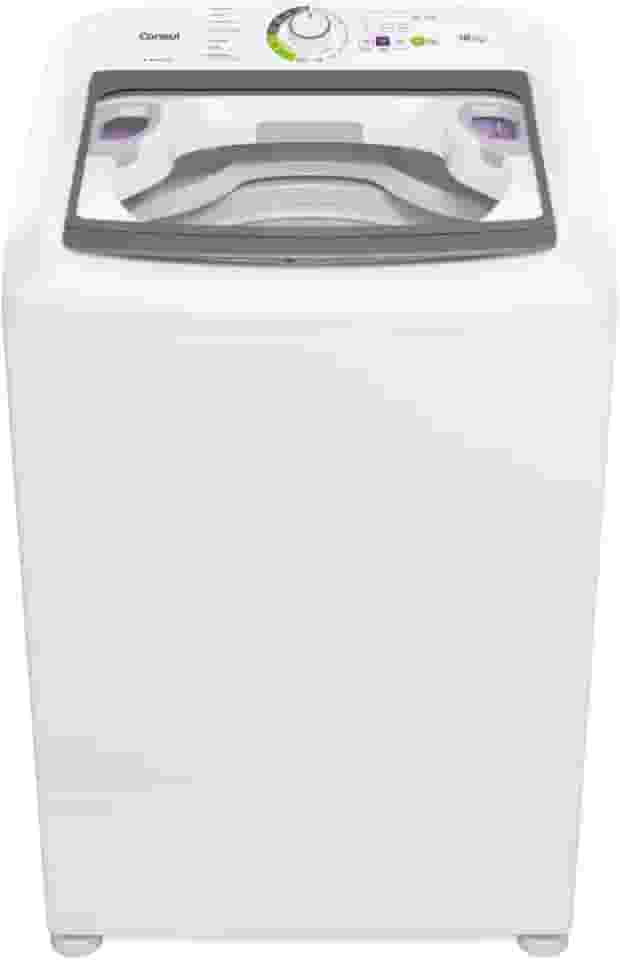 Máquina de Lavar Consul 18Kg Branca com Lavagem Econômica e Ciclo Edredom - CWK18AB