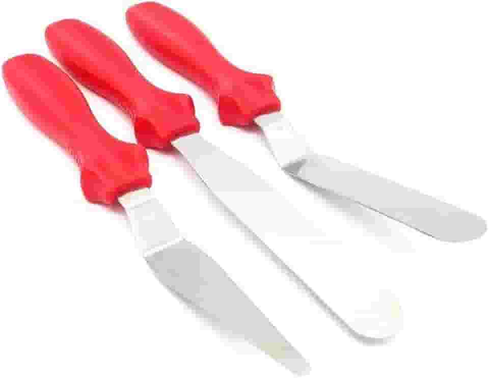 Espatula Para Bolo Inox Confeiteiro Ganachear Confeitaria