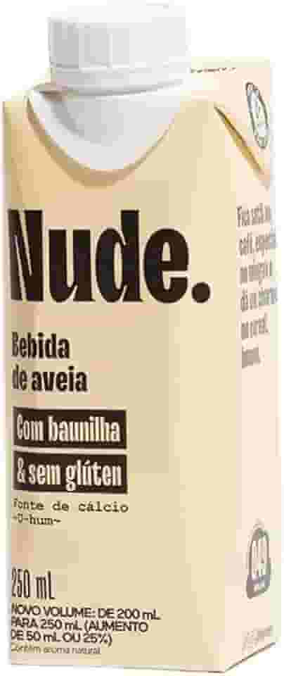 Leite Vegetal de Aveia To Go Sabor Baunilha Nude 250ml