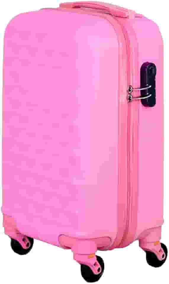 Mala de Bordo em ABS Com 4 Rodas 360 - Inglaterra (Rosa Bebe)