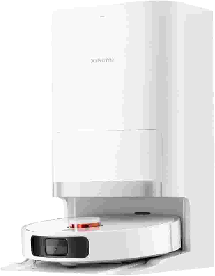 Xiaomi Robot Vacuum X20+ com estação base inteligente multifuncional 6000Pa, potência de sucção, navegação a laser LDS, controle de voz, molhado e seco, 4 L, 30 W, C101, branco