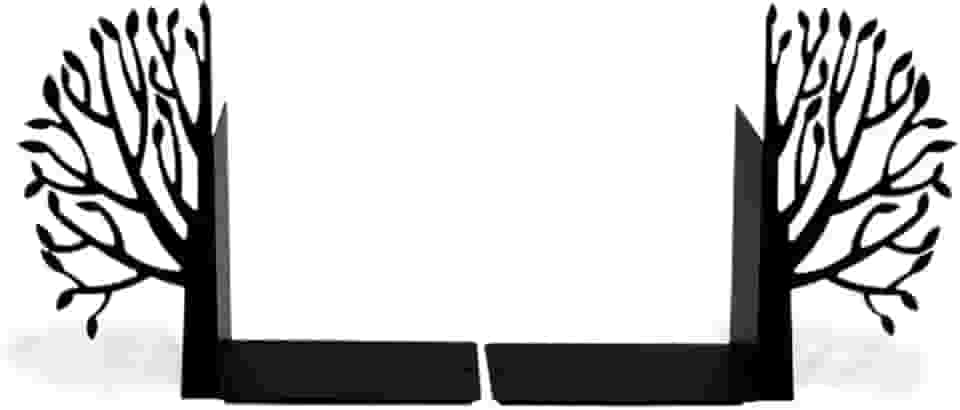 Organizador, Suporte, Aparador, Porta Livros, Bibliocanto Árvore, preto - GEGUTON