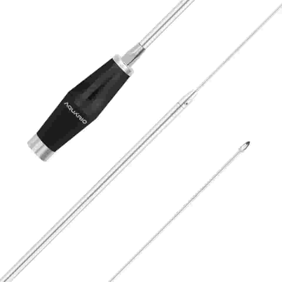 ANTENA MINI MARINOX PARA RÁDIO PX 10, 11 E 12 METROS COM PROLONGADOR 40CM B-2005P40 - AQUARIO