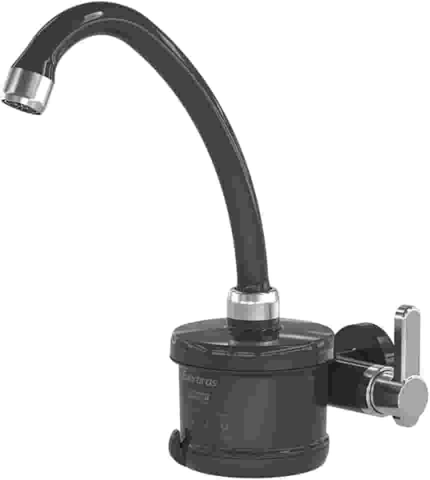 Torneira Elétrica Cozinha 4T Plus 4 Temperaturas Enerbras - Preto com Cromado;Voltagem:220v 5500w