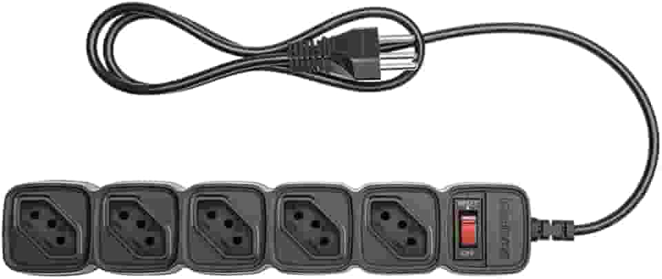 Filtro de Linha com 5 Tomadas EPE 205+ Preto Intelbras