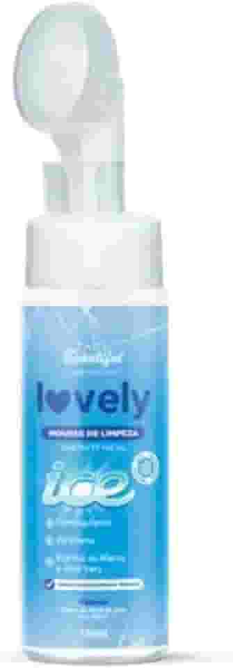 Sabonete Espuma Facial Ice 150ml Com Aplicador Mousse de Limpeza Facial Face Beautiful