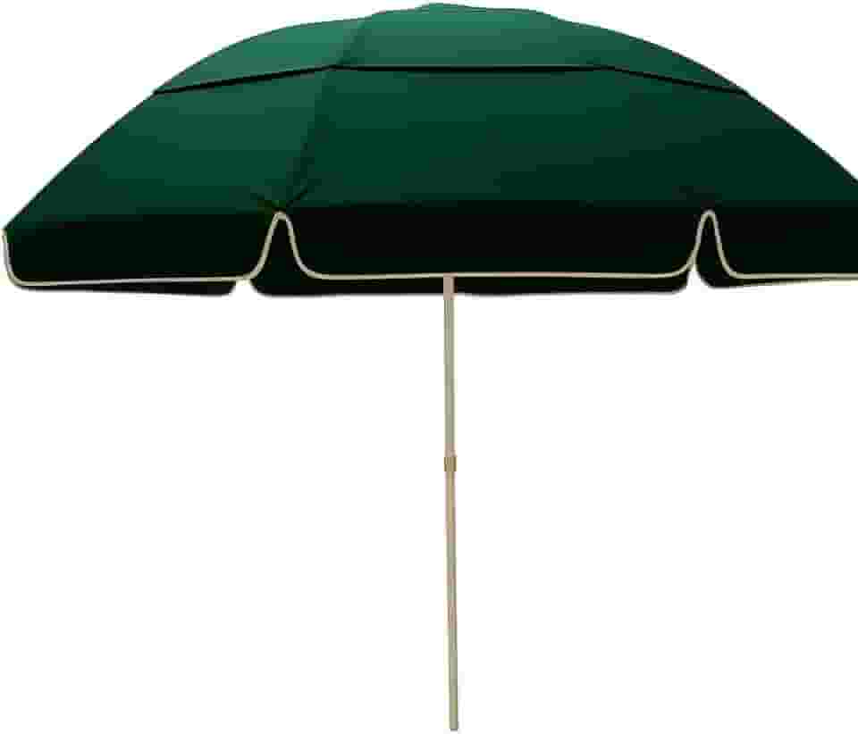 Guarda Sol Gigante Mor 2,40m para Praia Grande e Piscina, Sombrinha de Praia com Proteção UV e Vento, Guarda Sol Respirável Verão