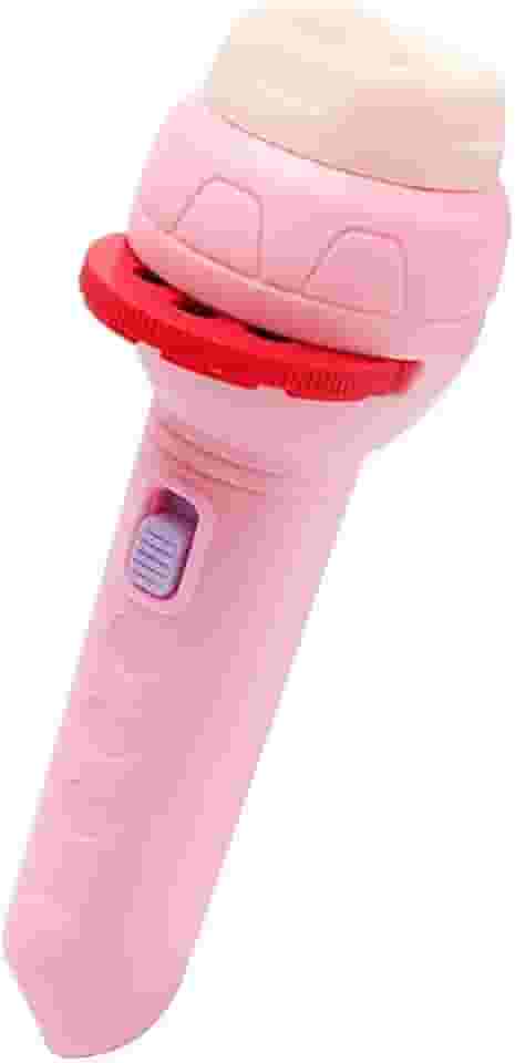 Lanterna Projetora Infantil com 3 Discos e 24 Imagens Sortidas – Brinquedo Educativo e Divertido - TYDA (ROSA/LILAS)