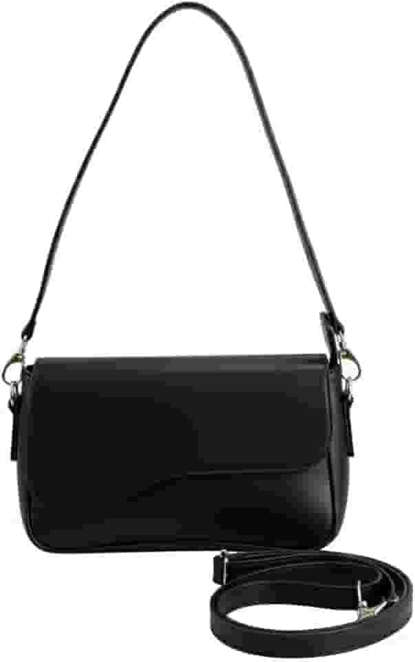 Bolsa Feminina Baguete Transversal Ombro Tiracolo Lisa Gabriela Ribeiro