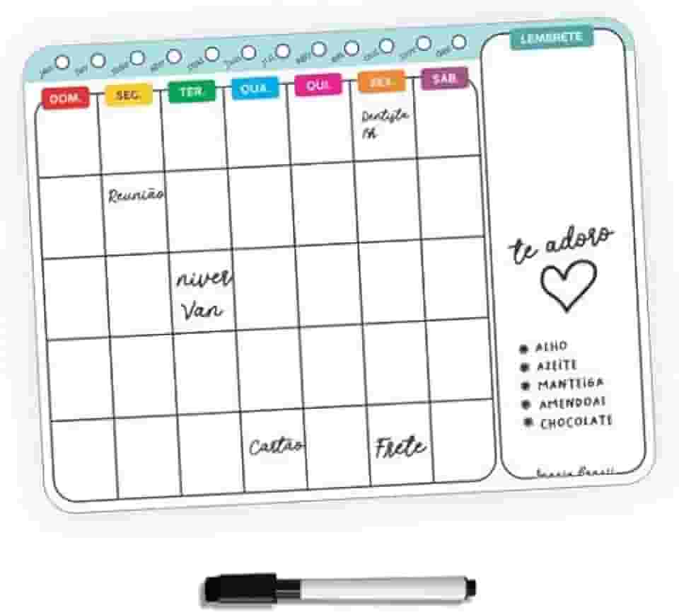 Ímã De Geladeira Quadro De Tarefas Uma Ou Duas Irmãs Escolha