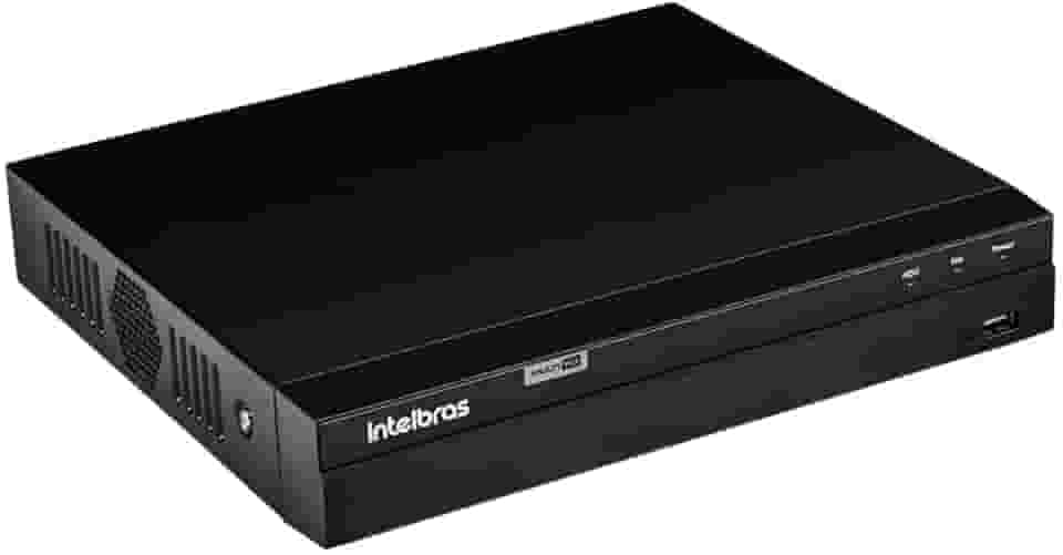 DVR 4 Canais Intelbras MHDX 1204 AM - Multi HD - IP, HDCVI, HDTVI, AHD e Analógica - ONVIF