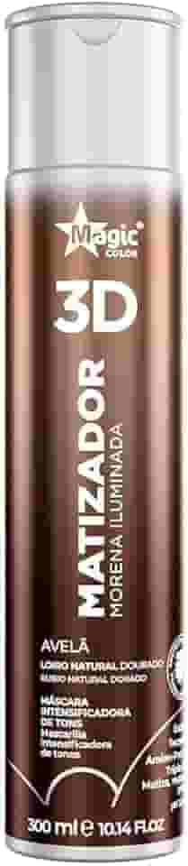 Magic Color Gloss Matizador 3D Morena Iluminada Avelã – Efeito Loiro Natural Dourado