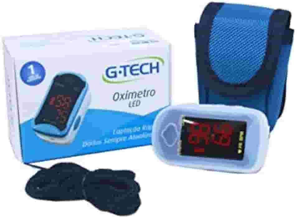 Oximetro De Pulso Portatil De Dedo Led G-tech