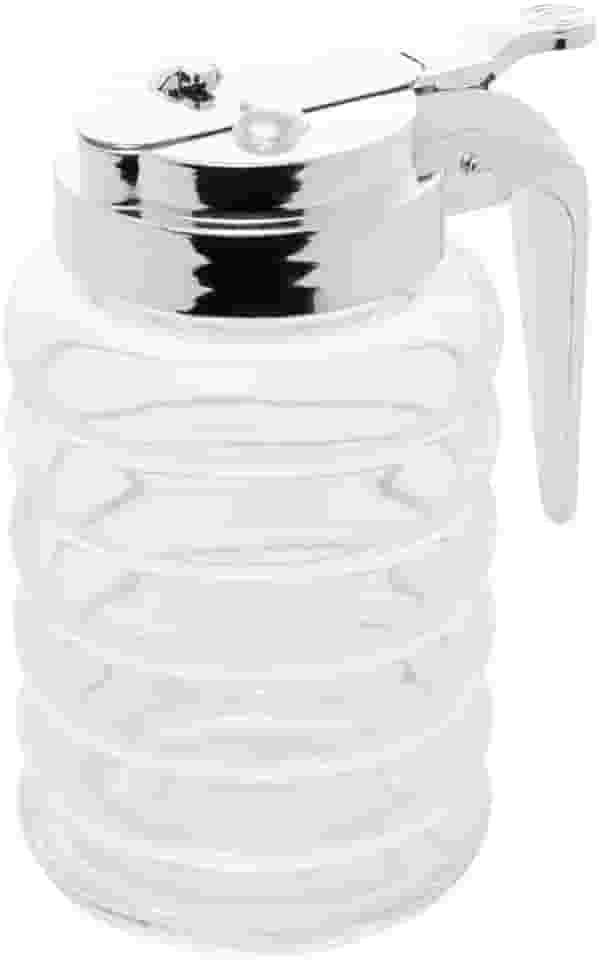 LYOR - Meleira de Vidro com Tampa de Plástico Cromada 280ml