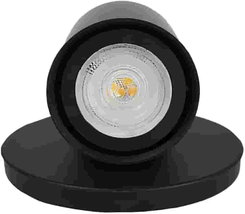 Arandela Spot 4490 Direcionável Gu10 P/Lâmp. Dicroica - Preto