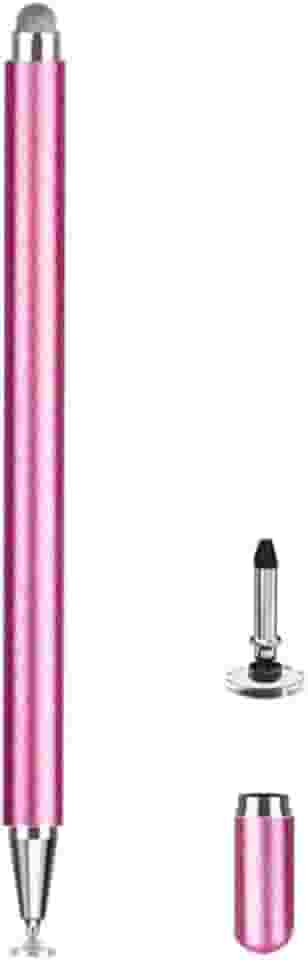 Caneta Stylus para Samsung Galaxy Tab Tab A9+ / A8 / A7 / A7 Lite, lápis Styli capacitivo de alta sensibilidade e precisão para todos os dispositivos de toque (ouro rosa)