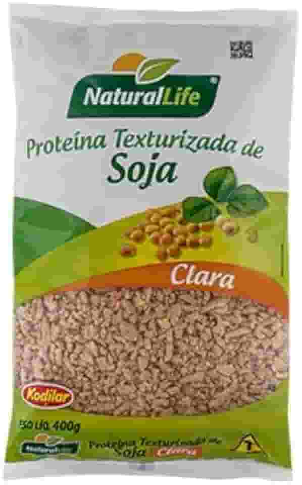 6 pacotes Proteína Texturizada de Soja Média Clara, 400g Kodilar