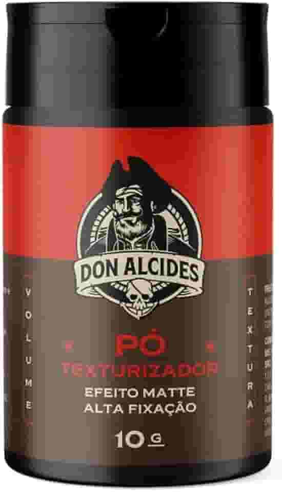 Pó Texturizador Barba Negra - Modealodr em Pó Cabelo - Don Alcides