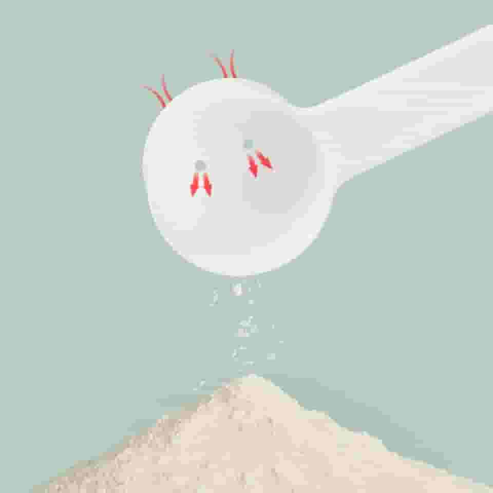 Generic Distribuidor Portátil de Leite Em pó para bebê, Design Selado Conveniente para Recém-nascidos e Viajantes, Material PP (#12)