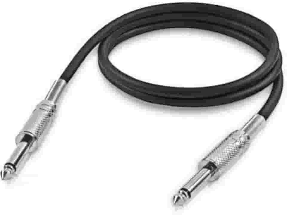 Cabo Audio Plug Metal P10 X P10 3 Metros