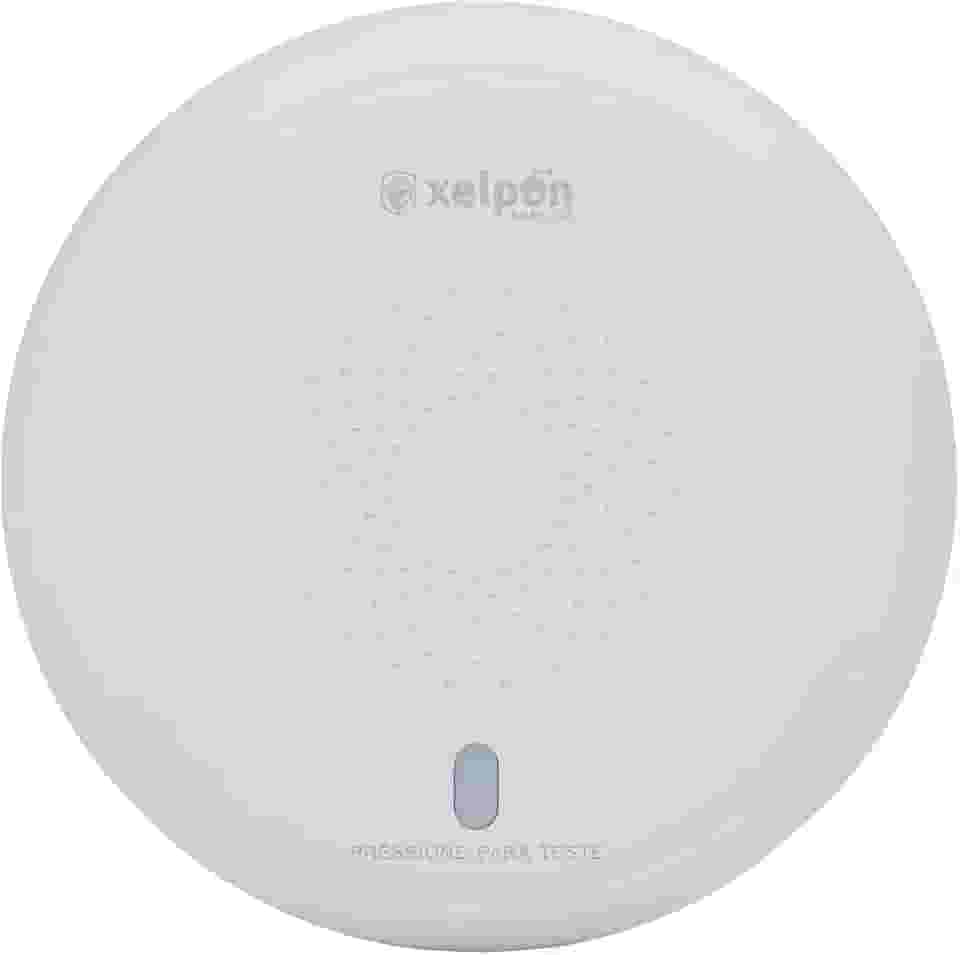 Sensor E Detector de Fumaça Zigbee Inteligente Alarme Smart Alexa Google Xelpon