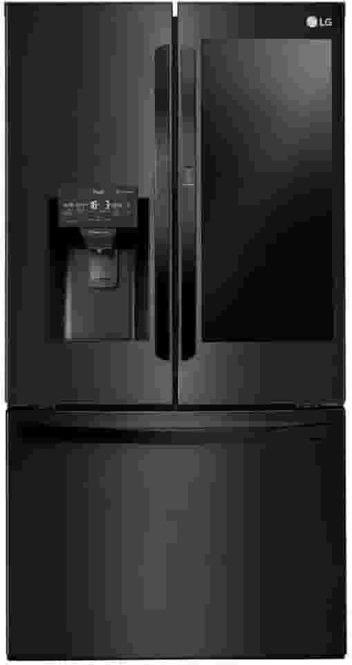 Geladeira Smart Lg Inverter French Door Instaview Door-in-door 660l Black Inox Thinq Gm-x288nqxh 127v