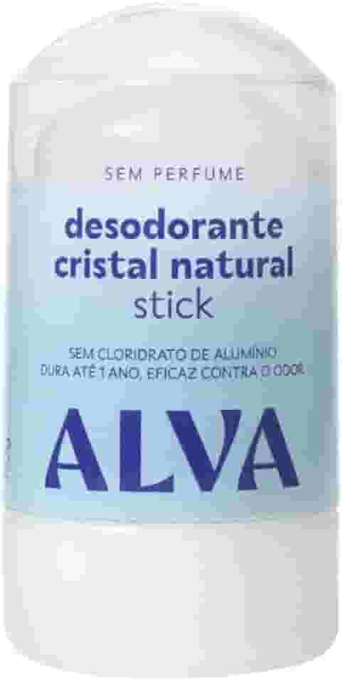 Desodorante Cristal Stick Vegano 60g Alva
