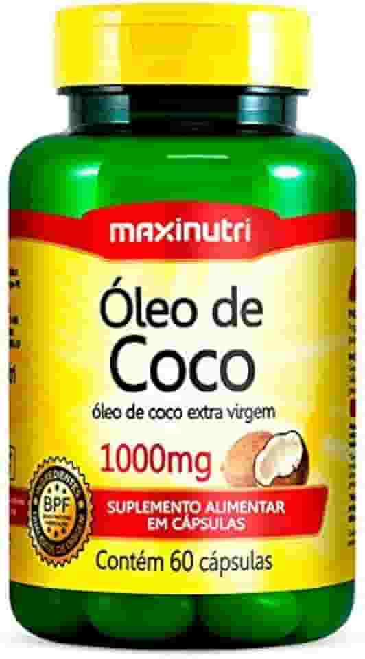 OLEO DE COCO 1000MG 60CPS MAXINUTRI