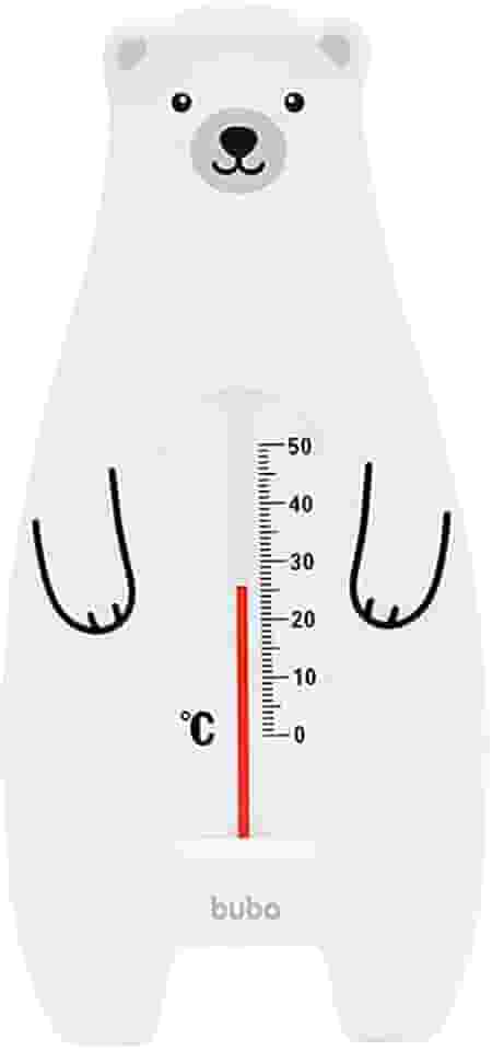 Buba Termometro De Banheira Urso Branco