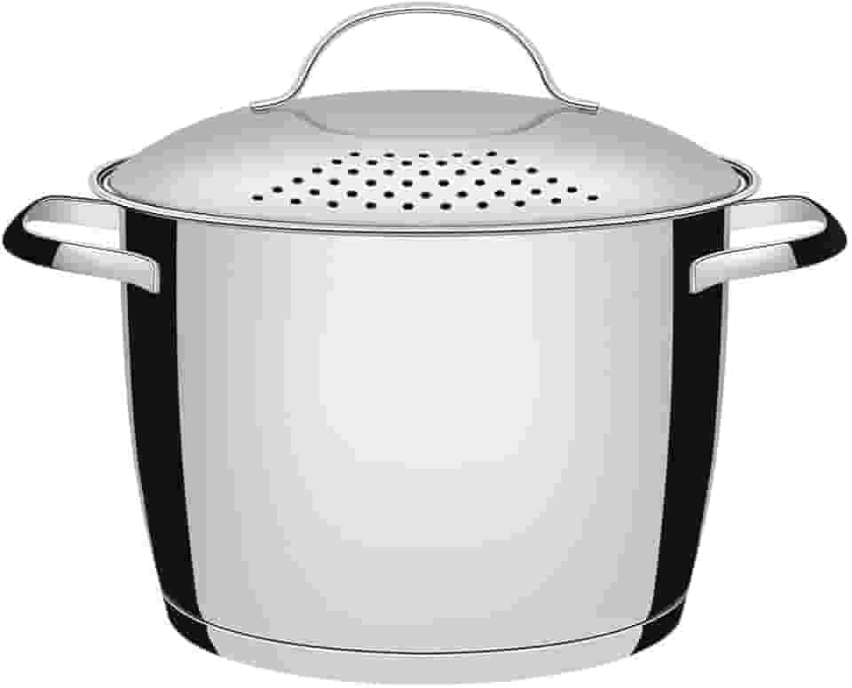 Espagueteira com Fundo Triplo Dimetro 20Cm, Tramontina, 62667203, Inox