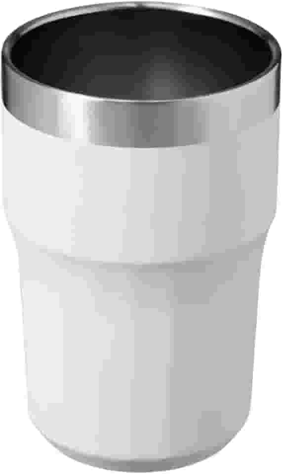 Copo Térmico Inox 384ml Cerveja Tumbler – Parede Dupla Design Premium Conserva Temperatura (Branco)