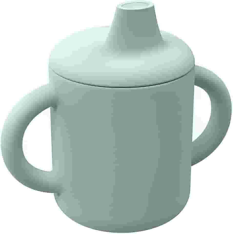 Copo de Silicone Life NT-2 120ml para Criança/Bebê Verde, Ideal para Primeiros Passos de Alimentação