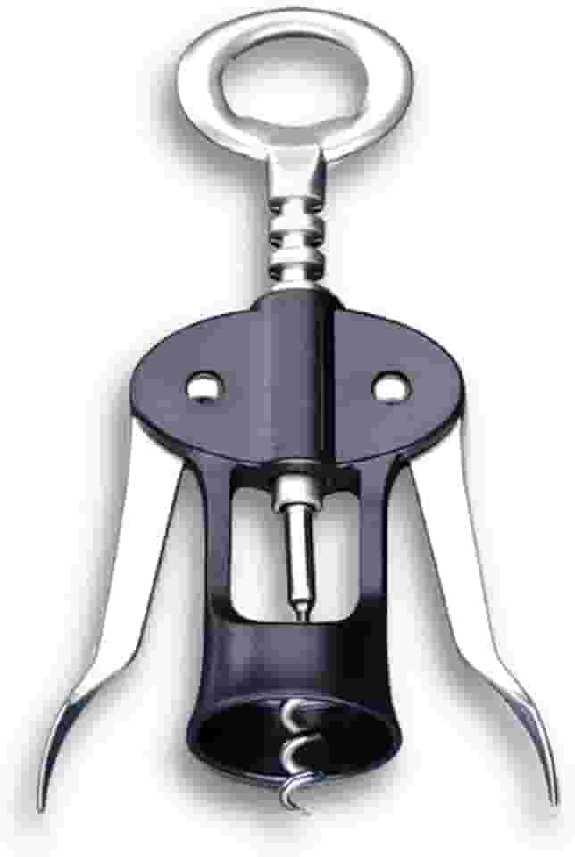 Brinox - Saca Rolhas Aço Inoxidável - Preto