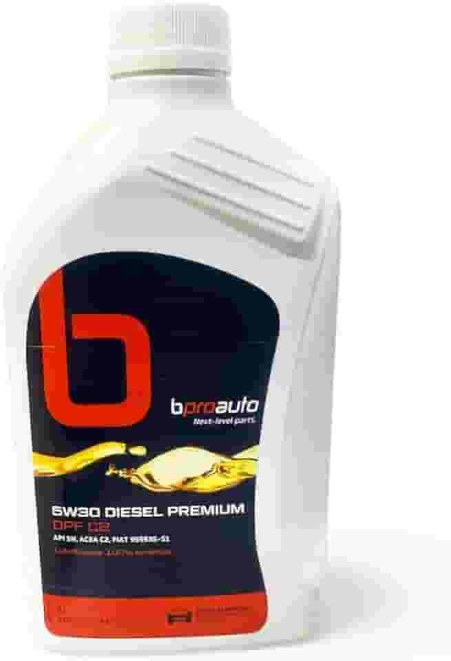 Bproauto Óleo de Motor Diesel Sintético 5W30 Premium DPF C2, API SN, ACEA C2, Fiat 9.55535-S1, 100% Sintético, 1 Litro