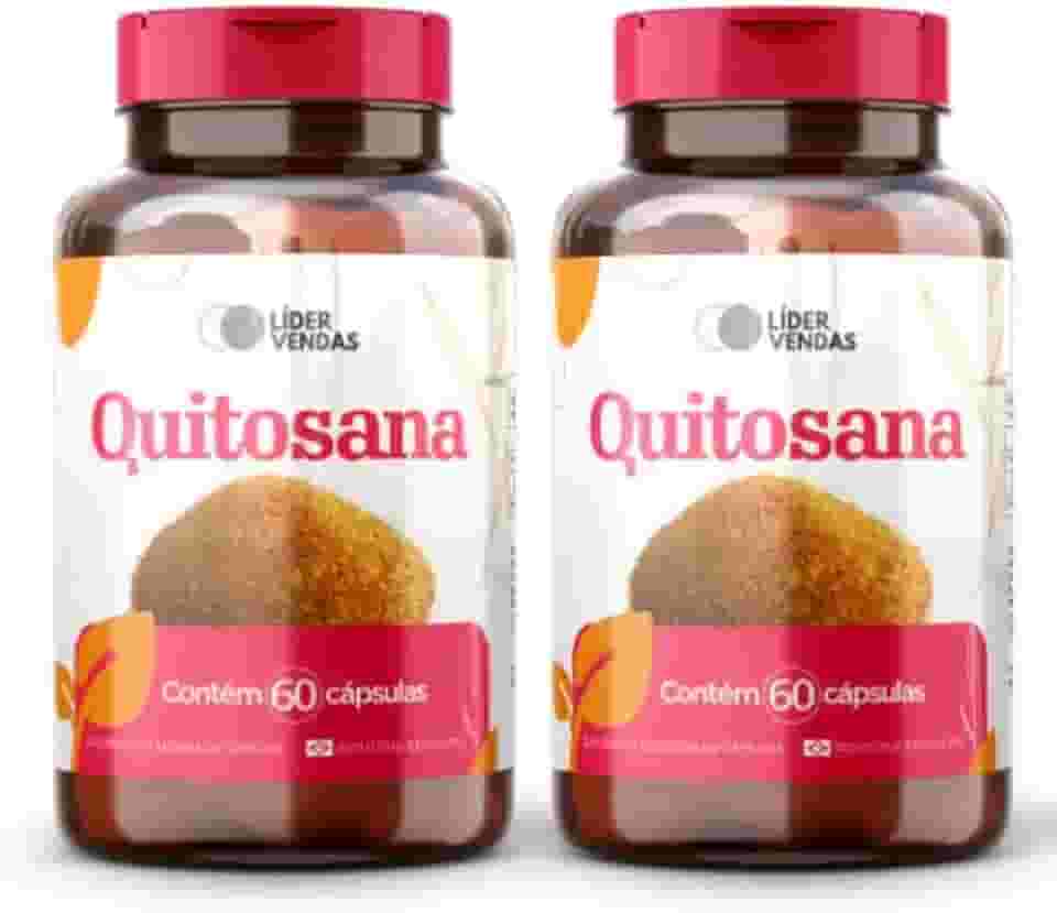 Quitosana - 800mg com 60 cápsulas (2)