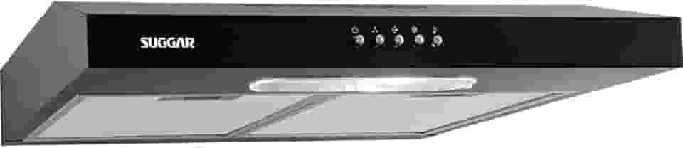 SUGGAR DEPURADOR DE AR SLIM 60CM 3 VEL. PRETO 110V DPS161PT