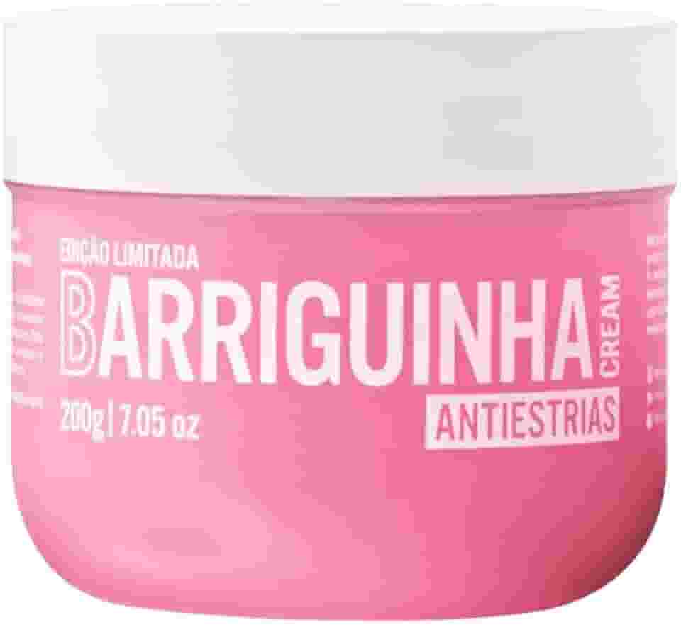 Beleza Brasileira BB Barriguinha Cream Antiestrias 200g - Creme Corporal, Hidratação profunda, prevenção e tratamento de estrias, ideal para gestantes e pós parto