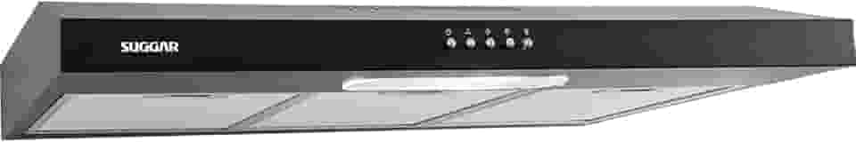 SUGGAR DEPURADOR DE AR SLIM 80CM 3 VEL. PRETO 110V DPS181PT