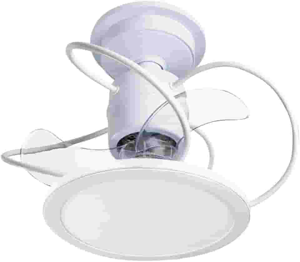 Ventilador de Teto Treviso Branco Confort LED Controle Remoto