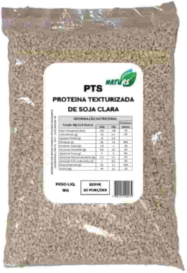 PTS Carne de Soja Vegana 1kg - NATURS (Granulada Clara 1Kg)