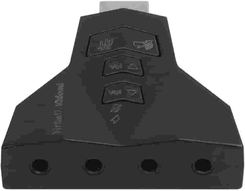 ADAPTADOR PLACA DE SOM USB 4 PORTAS P2 – COMPATÍVEL COM PS3, Vinik, A4PUSBM