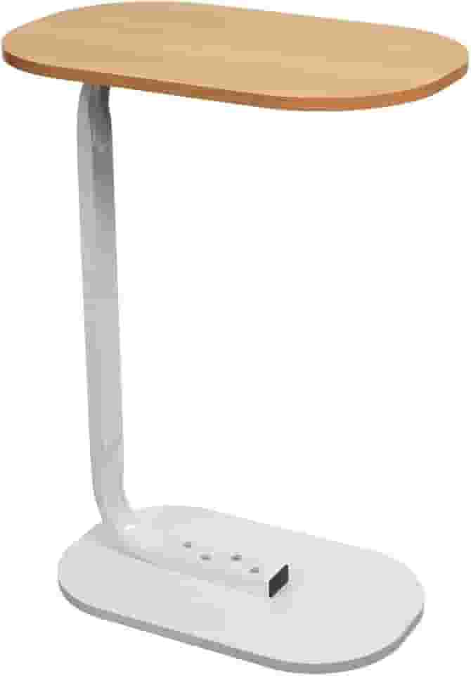 Mesa Lateral Multiuso Ajustável – Ideal para Sofá e Cama – Apoio para Notebook, Lanches e Celular – Econômica de Espaço